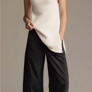 Pilcro Black Wide-Leg Pants